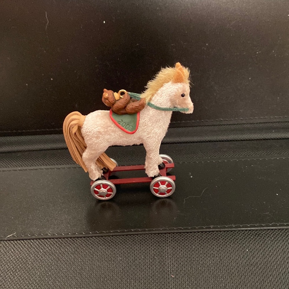 A pony for Christmas keepsake collectors series hallmark ornament